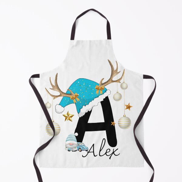 Item preview, Christmas Letter A with Name Alex designed and sold by NaroniDesign.