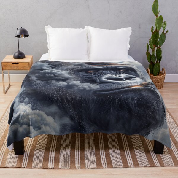 Item preview, Smoking Gorilla – Chill Beast Vibes designed and sold by Kat's Design Hub.