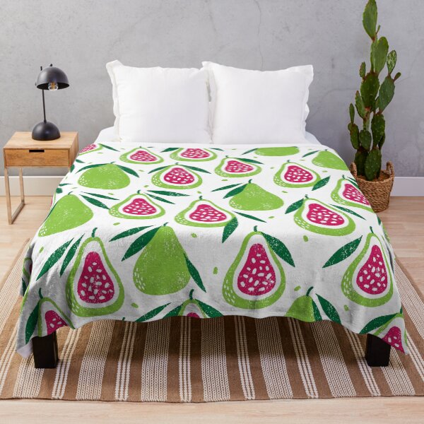Item preview, Avocado Dream — Whole and Halved Fruit Pattern designed and sold by NicolaZhukov.