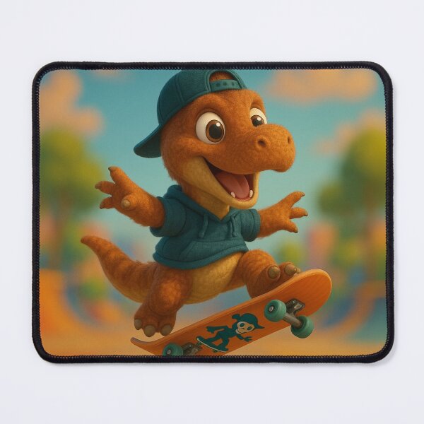 Item preview, Skater Xenotarsosaurus Dinosaur designed and sold by Sillytoe.