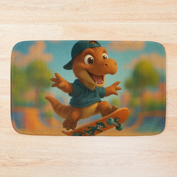 Item preview, Skater Xenotarsosaurus Dinosaur designed and sold by Sillytoe.
