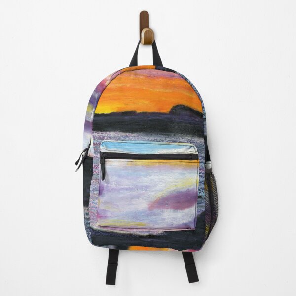 Item preview, Trearddur Bay at Sunset in Oil Pastels designed and sold by LymphomaLass.