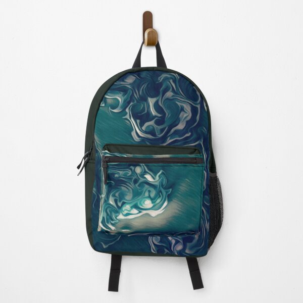 Item preview, Green fluid relaxing design designed and sold by ManalArtPro.