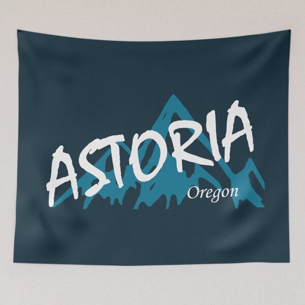 Item preview, Astoria Oregon Mountains designed and sold by Esskay Designs.