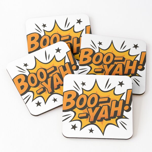 Item preview, Bold Comic Style BooYah Explosion designed and sold by Trendy Sticker & Merch Collection - Express Yourself.