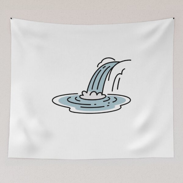 Item preview, falling water designed and sold by Mateusz Majcherek.
