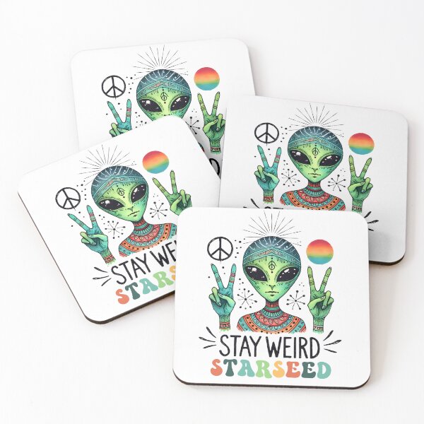 Item preview, Stay Weird Starseed designed and sold by Awaken With Tara.