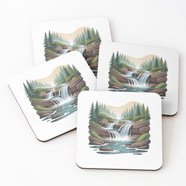 Item preview, falling water designed and sold by Mateusz Majcherek.