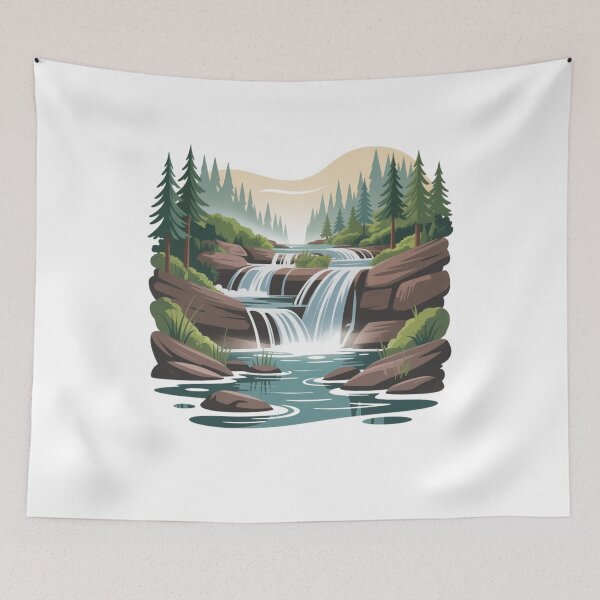 Item preview, falling water designed and sold by Mateusz Majcherek.