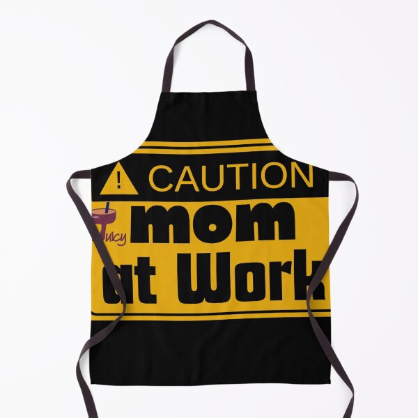 Item preview, CAUTION: Mom at Work designed and sold by JuicyDecor.