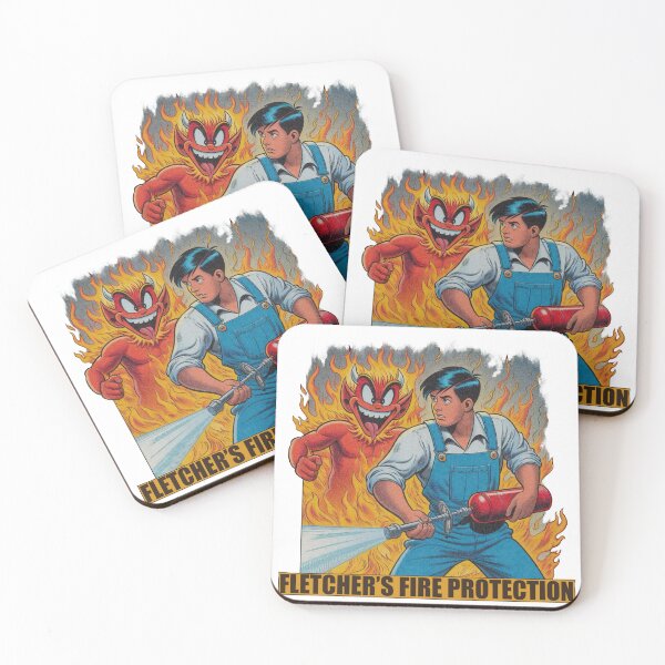 Item preview, Fletcher’s Fire Protection  designed and sold by MagicFez.