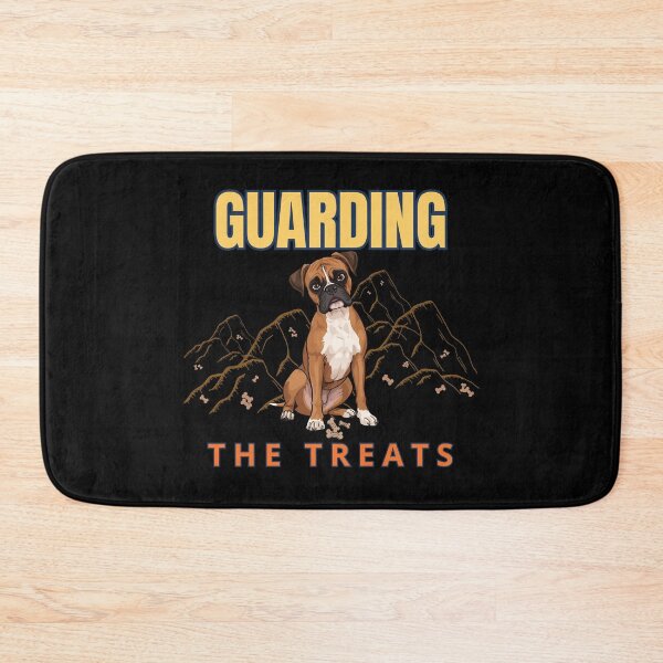 Item preview, Guarding the Treats – Funny Boxer Dog Design designed and sold by Kotalo.