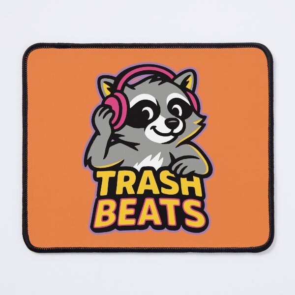 Item preview, Raccoon DJ – Trash Beats Pun designed and sold by Dazzlement.