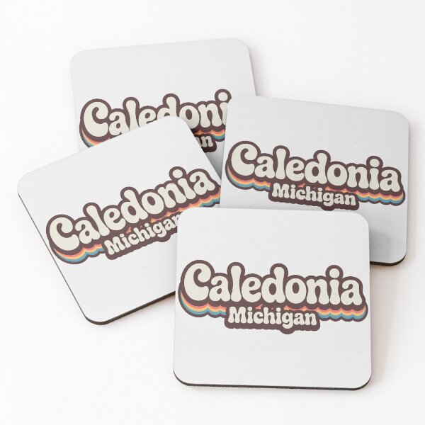 Item preview, Caledonia Michigan Groovy Retro 70s Font Design designed and sold by TheOldMittenIllustrated.