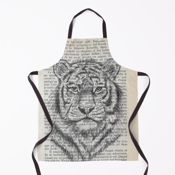 Item preview, Tiger Book Page designed and sold by Marilou-Art.