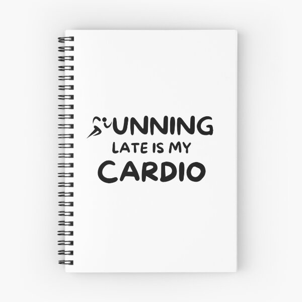 Item preview, Running late is my cardio designed and sold by Hoffman-Design.