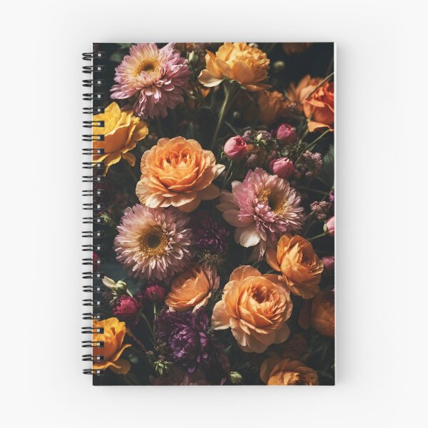 Item preview, Dark Fall Roses – Abundant Autumn Floral Artwork designed and sold by EmeraldeaArt.