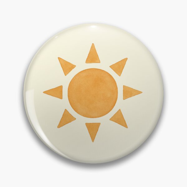 Item preview, Minimalist Watercolor Warm Sun – Soft Botanical Art designed and sold by HolysticDesigns.