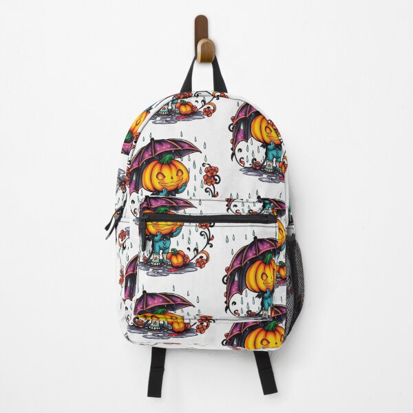 Item preview, Halloween Cute Pumpkin child character art illustration kawaii trick or treat designed and sold by Vintage Designs +.