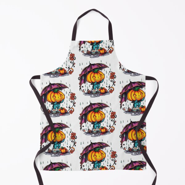 Item preview, Halloween Cute Pumpkin child character art illustration kawaii trick or treat designed and sold by Vintage Designs +.