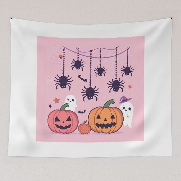 Item preview, Cute Halloween Kawaii – Pumpkins, Ghosts & Spiders designed and sold by Activity01.