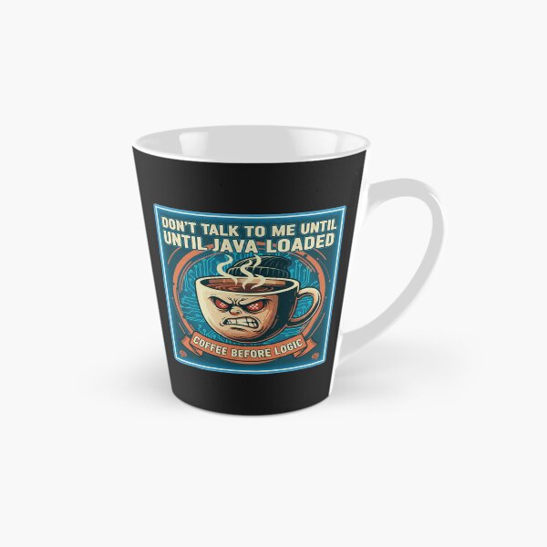 Item preview, DON'T TALK TO ME UNTIL JAVA LOADED designed and sold by Red White & WG.