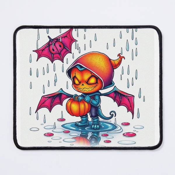 Item preview, Halloween Cute Pumpkin child character art illustration kawaii trick or treat designed and sold by Vintage Designs +.