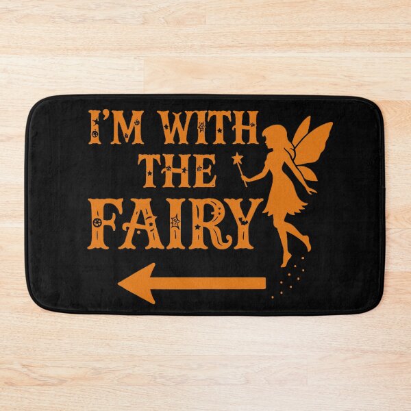 Item preview, I’m With The Fairy Easy Costume Tee – Sarcastic Halloween Gag Gift for Couples designed and sold by YourgiftShop.