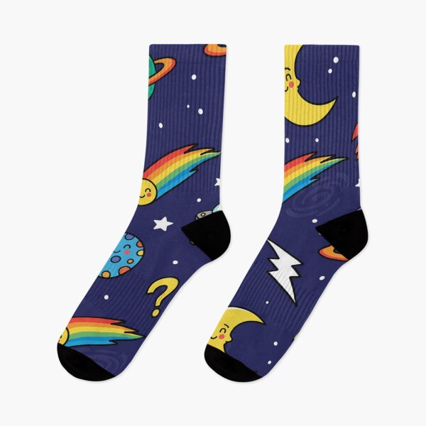 Item preview, Adorable Outer Space Cartoon Pattern designed and sold by Owcomm.
