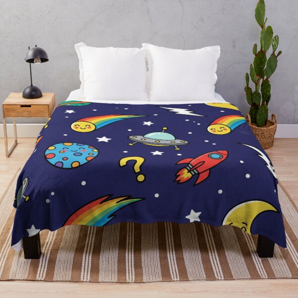 Item preview, Adorable Outer Space Cartoon Pattern designed and sold by Owcomm.