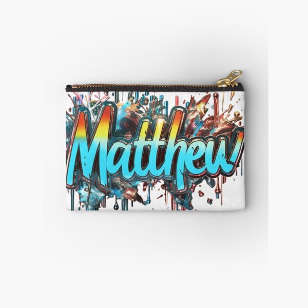 Item preview, Matthew Graffiti Style Name Art designed and sold by AlexLineArt.