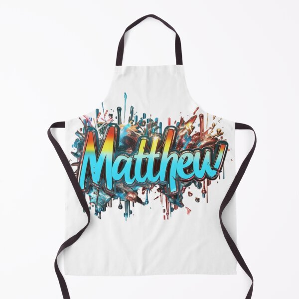 Item preview, Matthew Graffiti Style Name Art designed and sold by AlexLineArt.