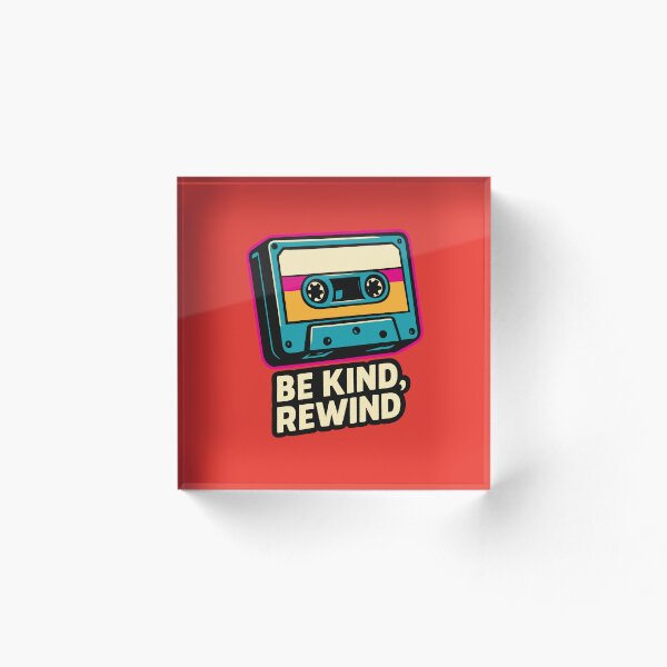 Artikelvorschau, Kassette – Be Kind Rewind Wortspiel entworfen und verkauft von Dazzlement.