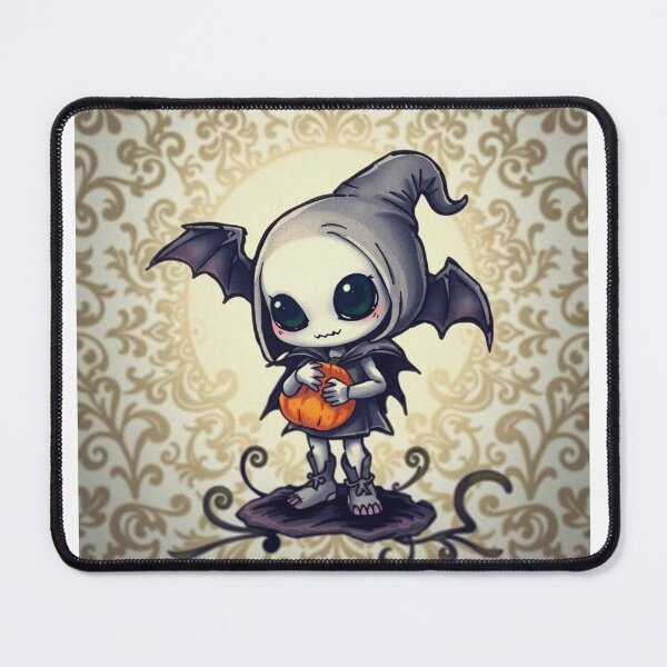 Item preview, Halloween Cute Pumpkin child character art illustration kawaii trick or treat designed and sold by Vintage Designs +.