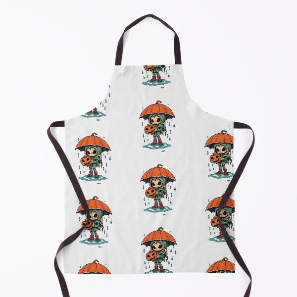 Item preview, Halloween Cute Pumpkin child character art illustration kawaii trick or treat designed and sold by Vintage Designs +.