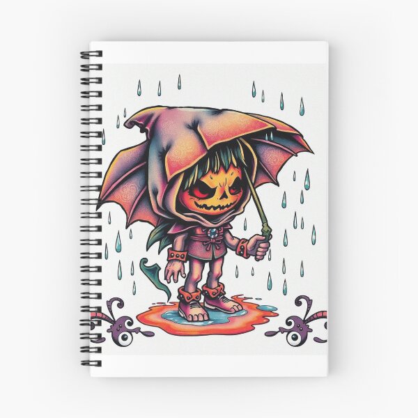 Item preview, Halloween Cute Pumpkin child character art illustration kawaii trick or treat designed and sold by Vintage Designs +.