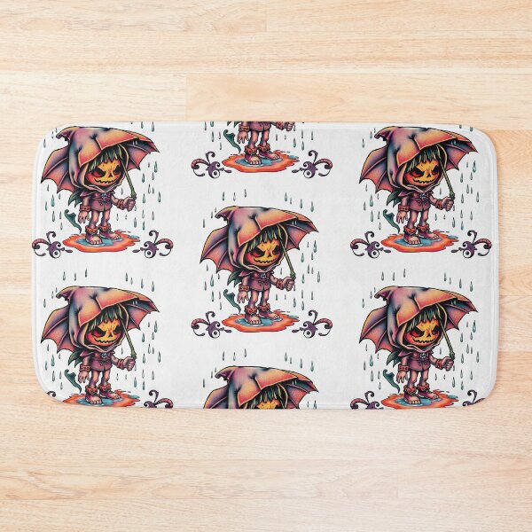 Item preview, Halloween Cute Pumpkin child character art illustration kawaii trick or treat designed and sold by Vintage Designs +.