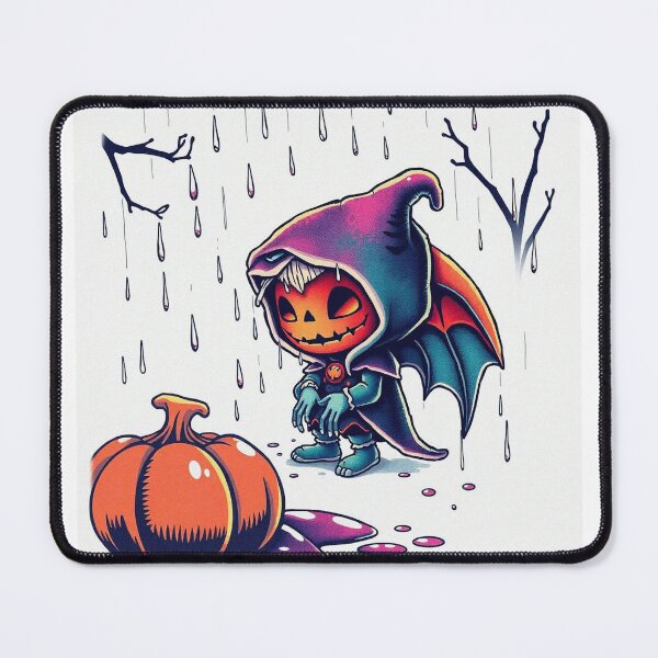 Item preview, Halloween Cute Pumpkin child character art illustration kawaii trick or treat designed and sold by Vintage Designs +.