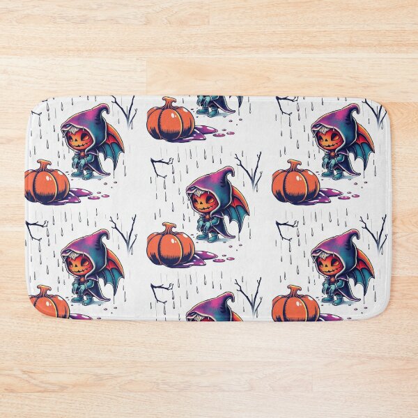 Item preview, Halloween Cute Pumpkin child character art illustration kawaii trick or treat designed and sold by Vintage Designs +.