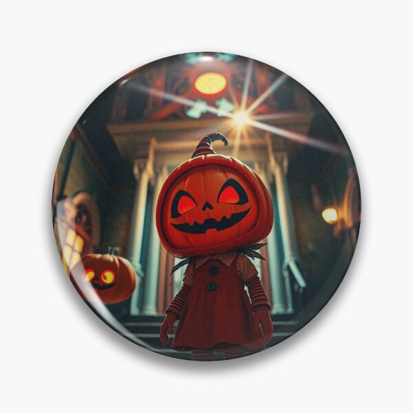 Item preview,  Halloween Cute Pumpkin child character art illustration kawaii trick or treat designed and sold by Vintage Designs +.