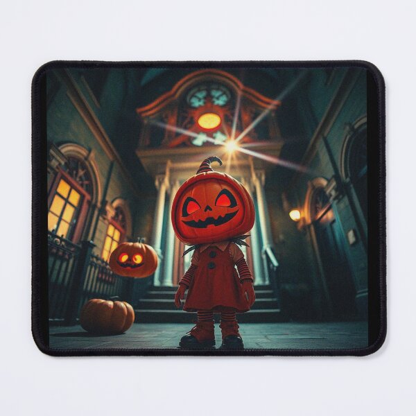 Item preview, Halloween Cute Pumpkin child character art illustration kawaii trick or treat designed and sold by Vintage Designs +.