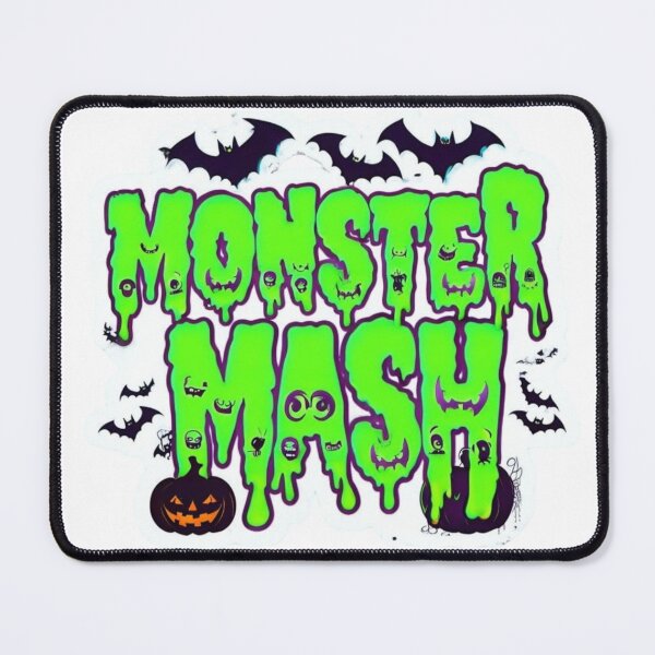 Item preview, Monster Mash Funny Halloween Sticker Design designed and sold by Imaginarium of Chaos falcon88 .