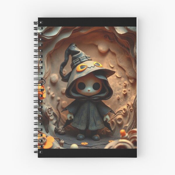 Item preview,  Halloween Cute Pumpkin child character art illustration kawaii trick or treat designed and sold by Vintage Designs +.