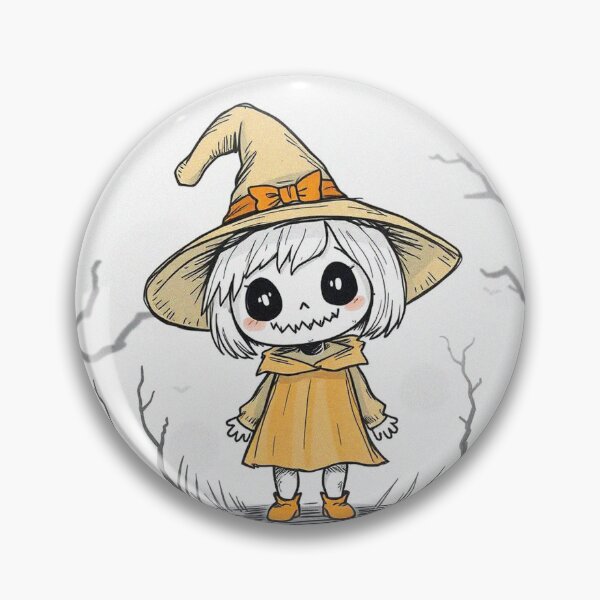 Item preview, Halloween Cute Pumpkin child character art illustration kawaii trick or treat designed and sold by Vintage Designs +.