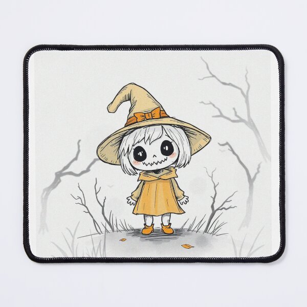 Item preview, Halloween Cute Pumpkin child character art illustration kawaii trick or treat designed and sold by Vintage Designs +.