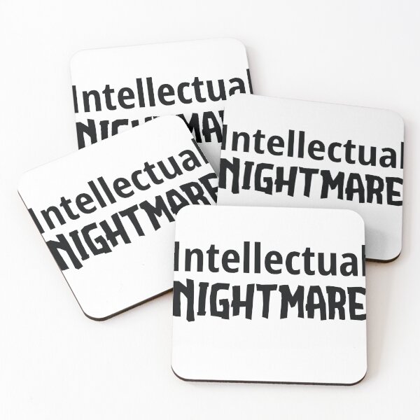 Item preview, Intellectual Nightmare designed and sold by WitteSayings.