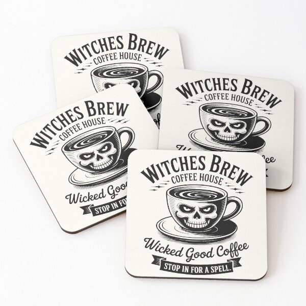 Item preview, Witches Brew Coffee House – Wicked Good Coffee & Enchanting Home Décor and Apparel designed and sold by Compass and a Camera.