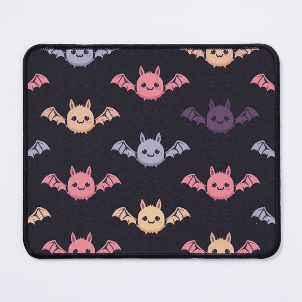 Item preview,  Cute kawaii Halloween Bats pattern art designed and sold by Vintage Designs +.