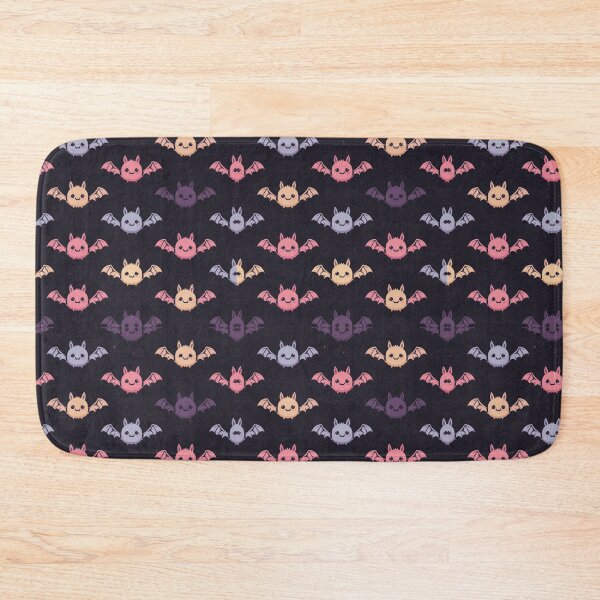 Item preview,  Cute kawaii Halloween Bats pattern art designed and sold by Vintage Designs +.