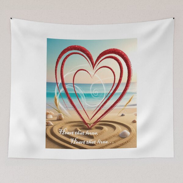 Item preview, Corazon que ama, Corazon que vive. designed and sold by ART-WORLD-VIMO.
